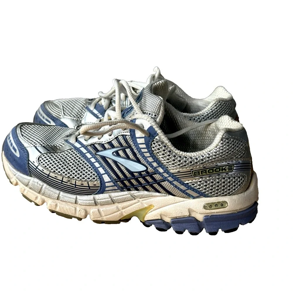 Brooks‎ GLYCERIN 7 Run Shoes 1200511B442 Women's Size 7.5 Turquoise White Blue